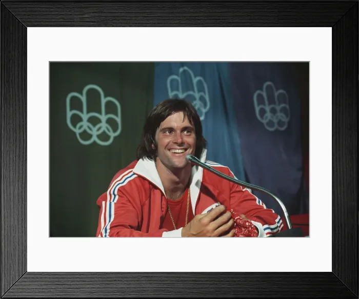 Framed Print : Jenner At Montreal Olympics Framed Print : Jenner At Montreal Olympics