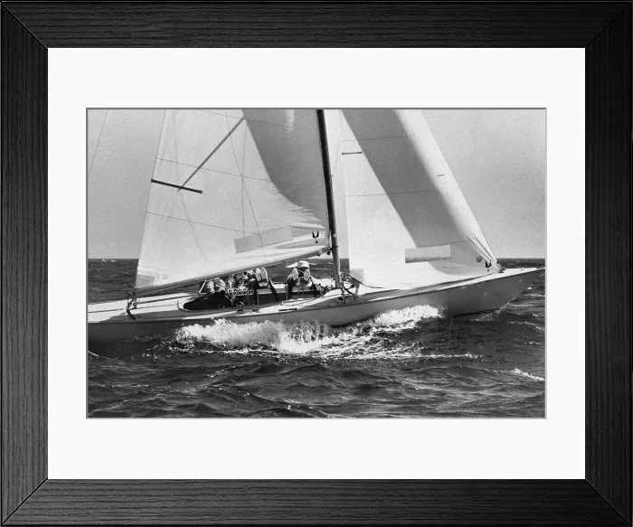 Framed Print : American Olympic Yachting Crew Framed Print : American Olympic Yachting Crew