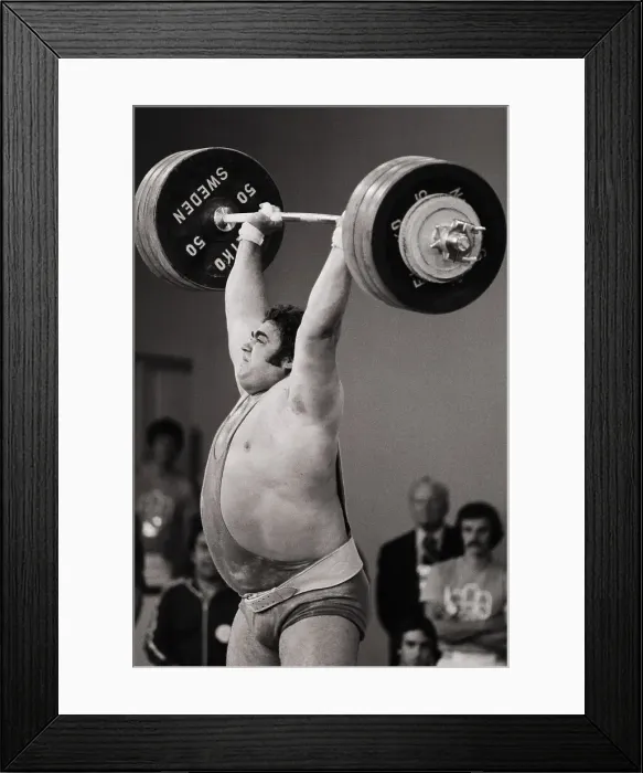 Framed Print : Russian Weightlifter Vassily Alexev Framed Print : Russian Weightlifter Vassily Alexev