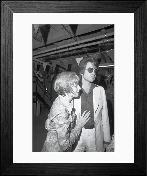 Framed Print : Siblings Warren Beatty and Shirley MacLaine Embracing Framed Print : Siblings Warren Beatty and Shirley MacLaine Embracing