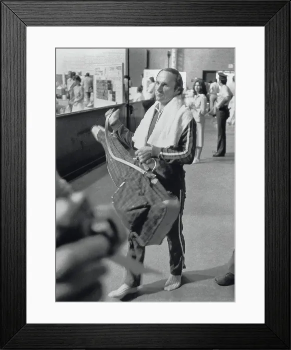 Framed Print : Olympian Boris Onischenko with His Gear Framed Print : Olympian Boris Onischenko with His Gear