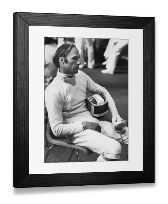 Framed Print : Olympic Pentathlete Caught Cheating Framed Print : Olympic Pentathlete Caught Cheating