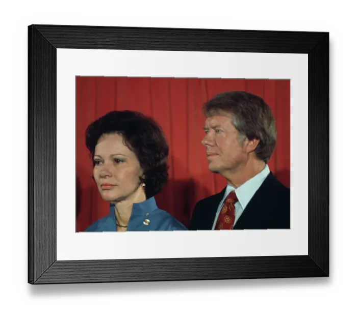 Framed Print : Jimmy And Rosalynn Carter Framed Print : Jimmy And Rosalynn Carter