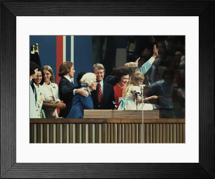 Framed Print : Jimmy Carter And Family Framed Print : Jimmy Carter And Family