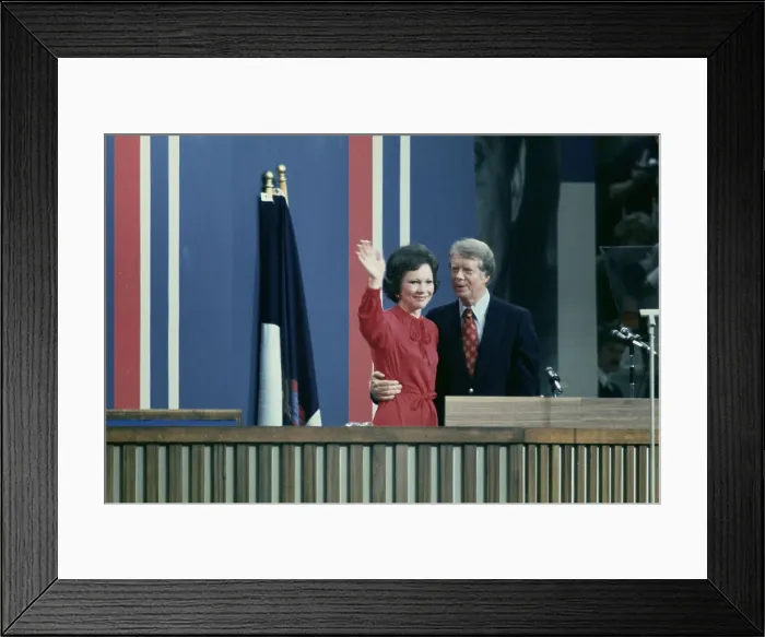 Framed Print : Jimmy And Rosalynn Carter Framed Print : Jimmy And Rosalynn Carter