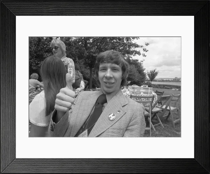 Framed Print : Jeff Carter Giving Thumbs Up Framed Print : Jeff Carter Giving Thumbs Up