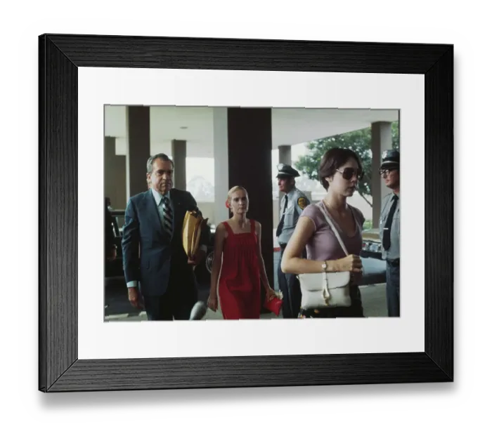 Framed Print : Richard And Tricia Nixon Framed Print : Richard And Tricia Nixon