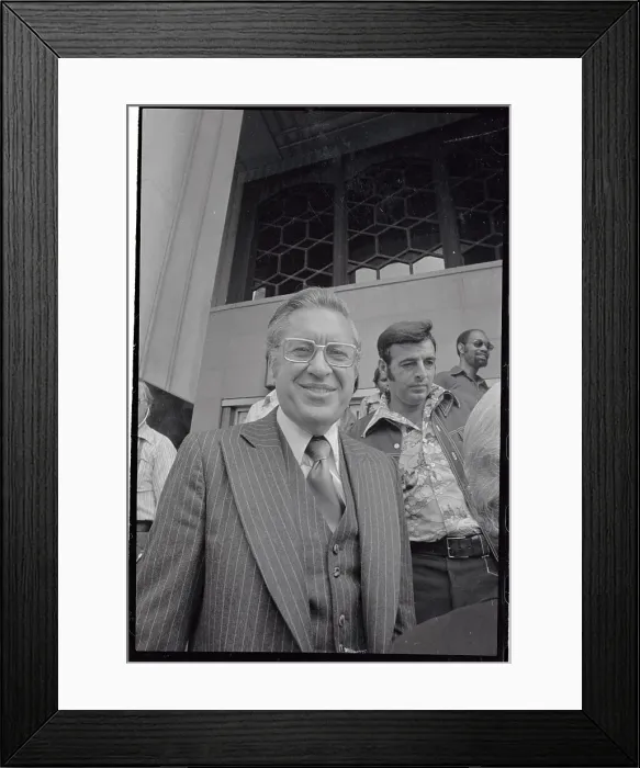 Framed Print : William E. Bufalino Sr. Walking at Courthouse Site Framed Print : William E. Bufalino Sr. Walking at Courthouse Site