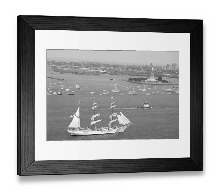 Framed Print : View of the Ship Eagle Framed Print : View of the Ship Eagle