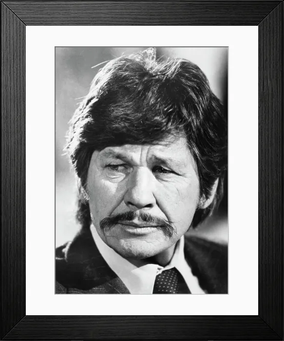 Framed Print : Charles Bronson