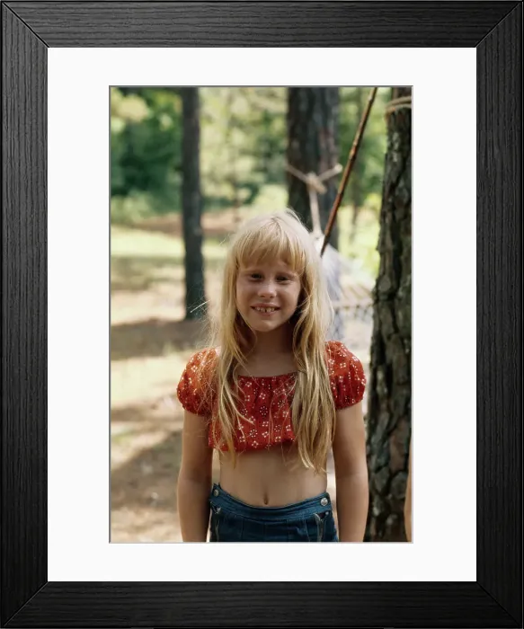 Framed Print : Amy Carter Smiling Framed Print : Amy Carter Smiling