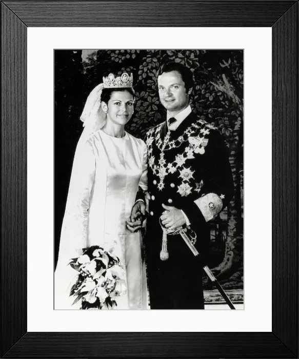 Framed Print : King and Queen of Sweden Framed Print : King and Queen of Sweden