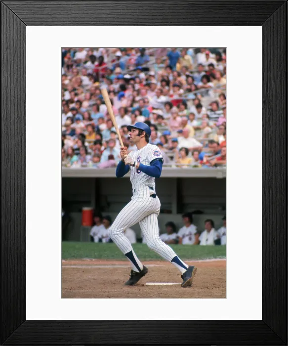 Framed Print : Dave Kingman Batting at Home Plate Framed Print : Dave Kingman Batting at Home Plate