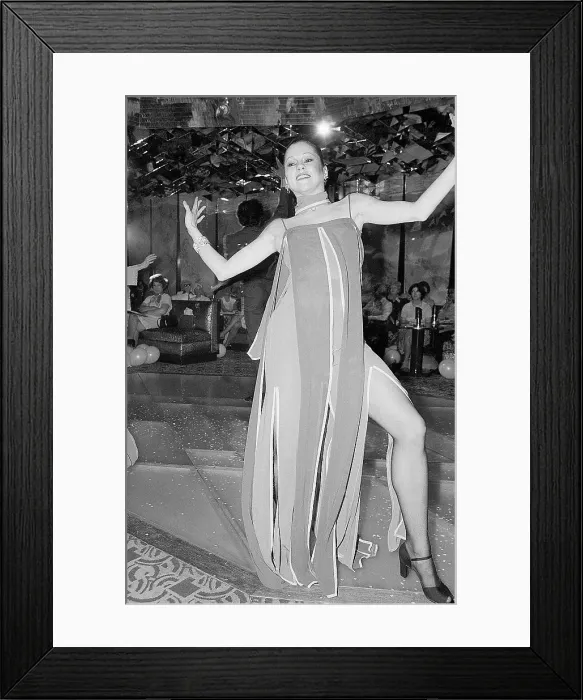 Framed Print : Regine's Discotheque Float Fashion