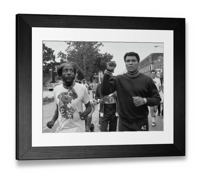 Framed Print : Dick Gregory And Muhammad Ali Framed Print : Dick Gregory And Muhammad Ali
