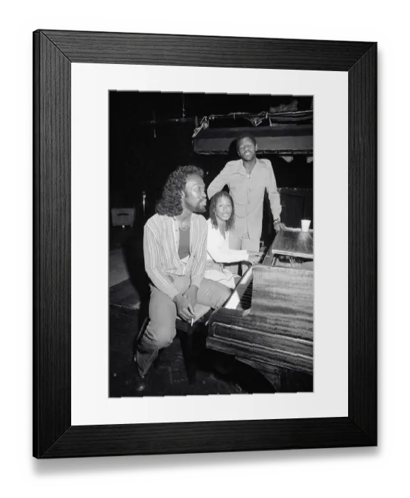 Framed Print : Musicians Rehearsing at Piano Framed Print : Musicians Rehearsing at Piano