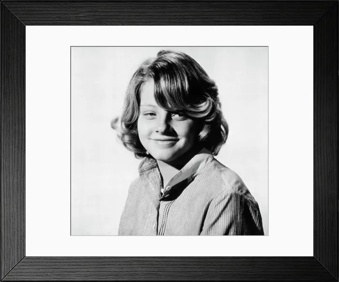 Framed Print : Actress Jodie Foster Framed Print : Actress Jodie Foster