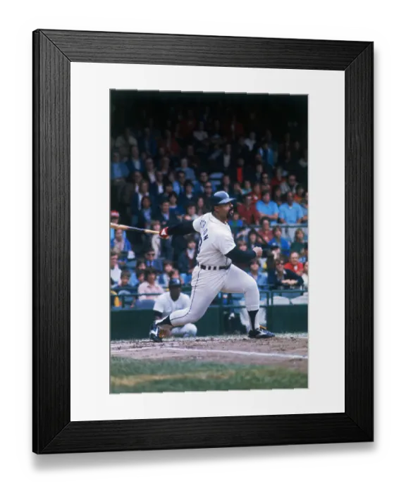 Framed Print : Willie Horton in Strong Batting Position Framed Print : Willie Horton in Strong Batting Position