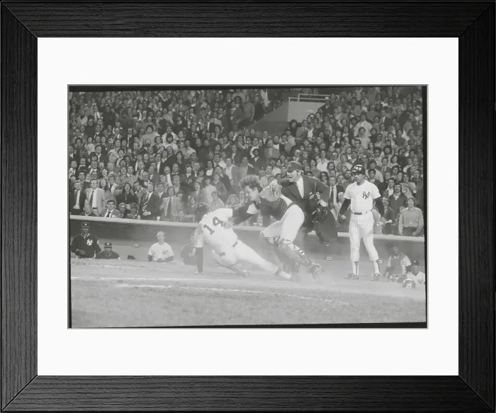 Framed Print : Yankees and Red Sox Melee on the Field Framed Print : Yankees and Red Sox Melee on the Field
