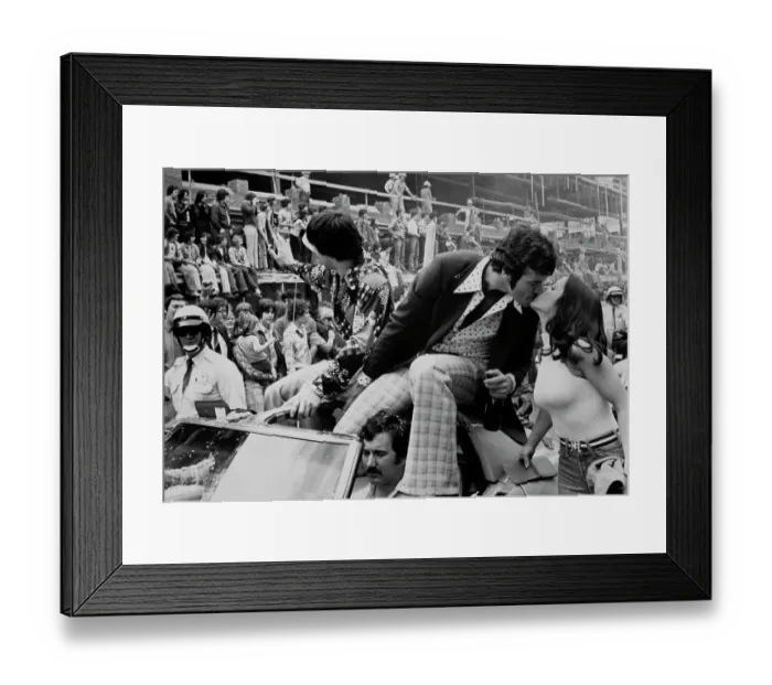 Framed Print : Stanley Cup Parade, 1976 Framed Print : Stanley Cup Parade, 1976