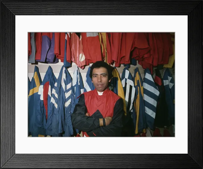 Framed Print : Jockey Angel Cordero Jr Framed Print : Jockey Angel Cordero Jr