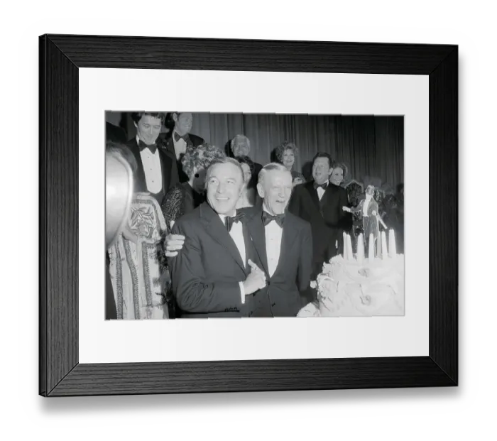 Framed Print : Fred Astaire and Gene Kelly Enjoying Birthday Party Framed Print : Fred Astaire and Gene Kelly Enjoying Birthday Party