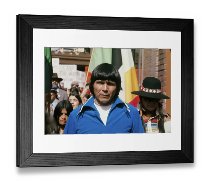 Framed Print : Dennis Banks Framed Print : Dennis Banks