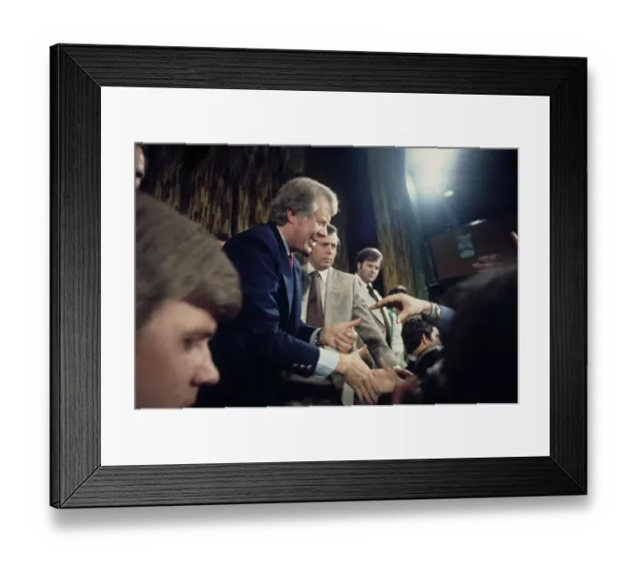 Framed Print : Carter Wins Pennsylvania Primary Framed Print : Carter Wins Pennsylvania Primary