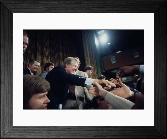 Framed Print : Carter Wins Pennsylvania Primary Framed Print : Carter Wins Pennsylvania Primary
