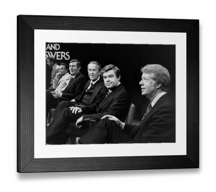 Framed Print : Democratic Presidential Candidates, 1976 Framed Print : Democratic Presidential Candidates, 1976