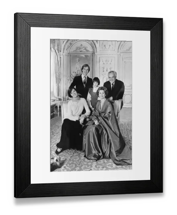 Framed Print : Monaco's Royal Family Framed Print : Monaco's Royal Family