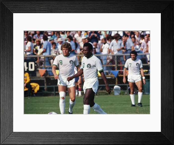 Framed Print : Pele During Soccer Game Framed Print : Pele During Soccer Game