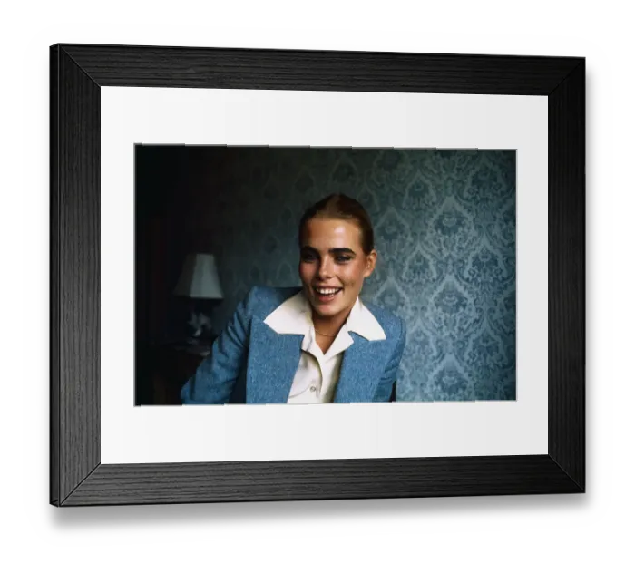 Framed Print : Margaux Hemingway Smiling Framed Print : Margaux Hemingway Smiling