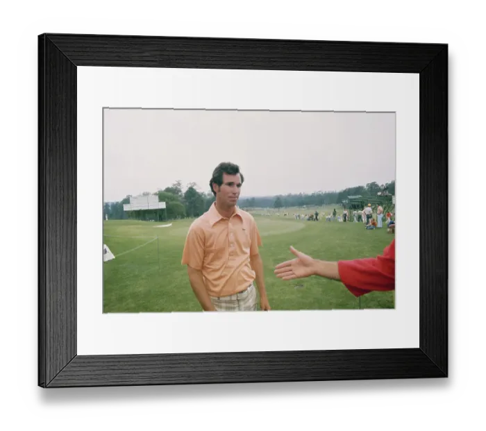 Framed Print : Golfer Hubie Green Framed Print : Golfer Hubie Green
