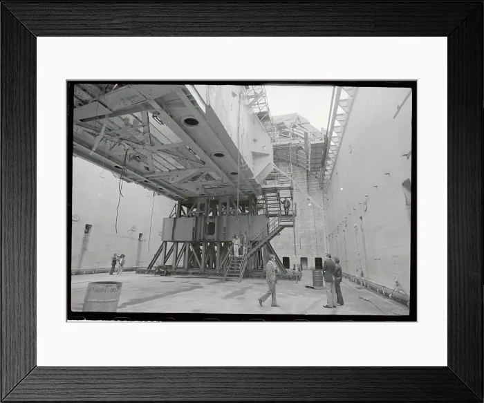 Framed Print : View of the Hughes Mining Barge Framed Print : View of the Hughes Mining Barge