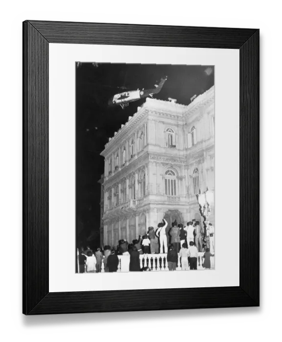Framed Print : Isabel Peron Flees Framed Print : Isabel Peron Flees