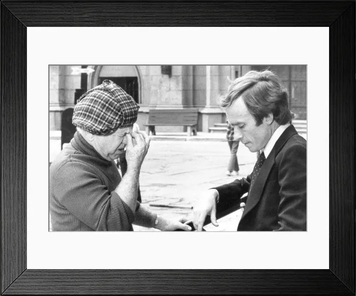 Framed Print : Mickey Rooney with Dick Cavett Framed Print : Mickey Rooney with Dick Cavett