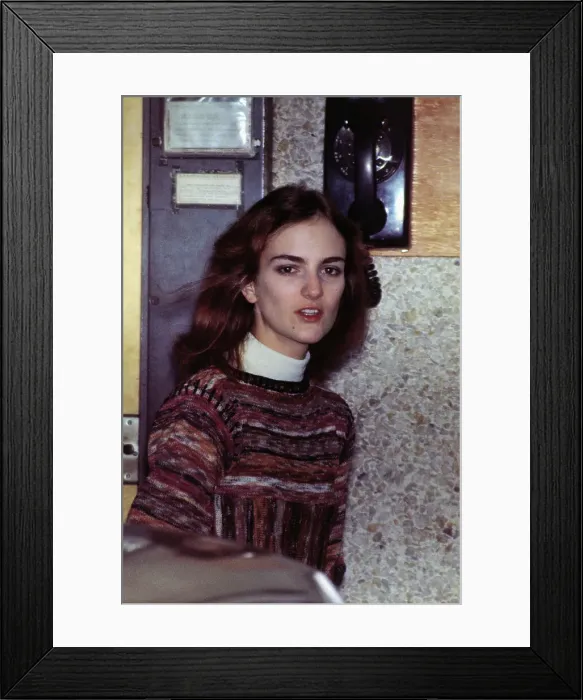 Framed Print : Portrait of Patti Hearst Framed Print : Portrait of Patti Hearst