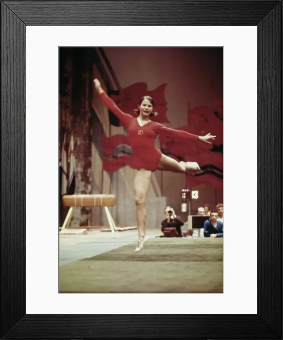 Framed Print : Gymnast Ludmilla Tourischeva Framed Print : Gymnast Ludmilla Tourischeva