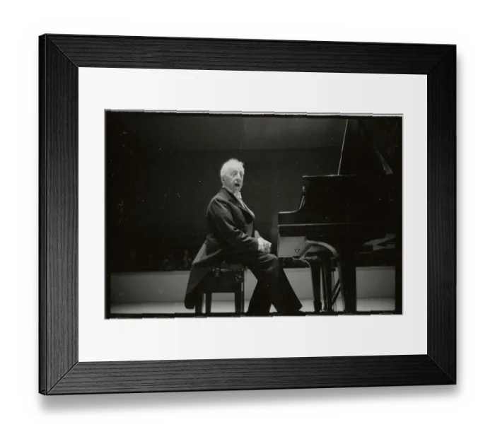 Framed Print : Arthur Rubinstein Playing at Carnegie Hall Framed Print : Arthur Rubinstein Playing at Carnegie Hall