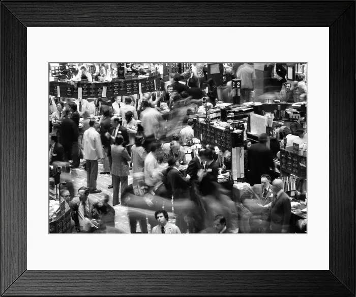 Framed Print : New York Stock Exchange Framed Print : New York Stock Exchange