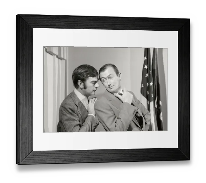 Framed Print : Richard Leakey and Donald Johanson Framed Print : Richard Leakey and Donald Johanson