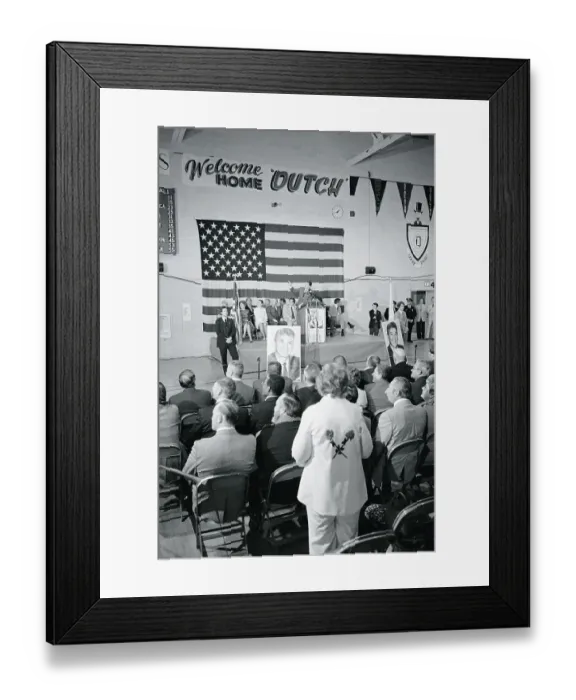Framed Print : Ronald Reagan Speaking at Rally Framed Print : Ronald Reagan Speaking at Rally