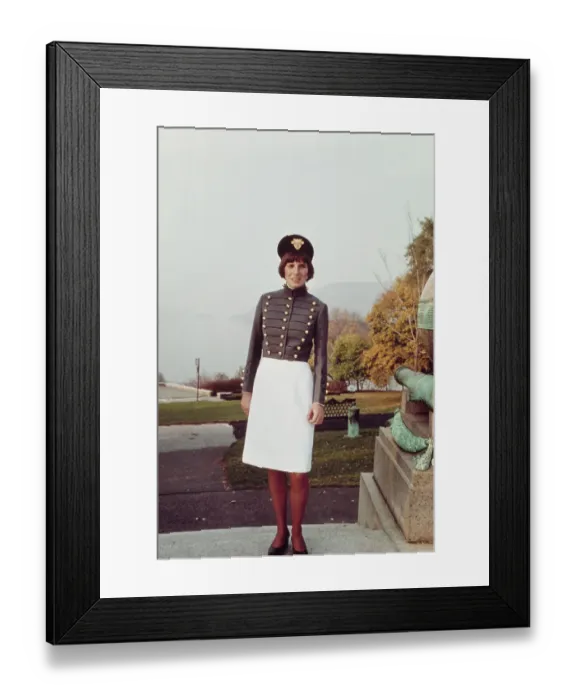 Framed Print : West Point Uniform, Full Dress White Framed Print : West Point Uniform, Full Dress White