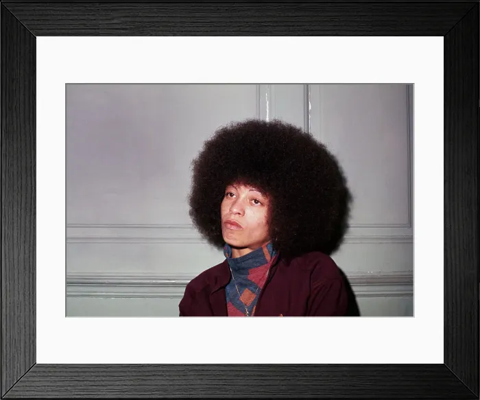 Framed Print : Angela Davis Framed Print : Angela Davis