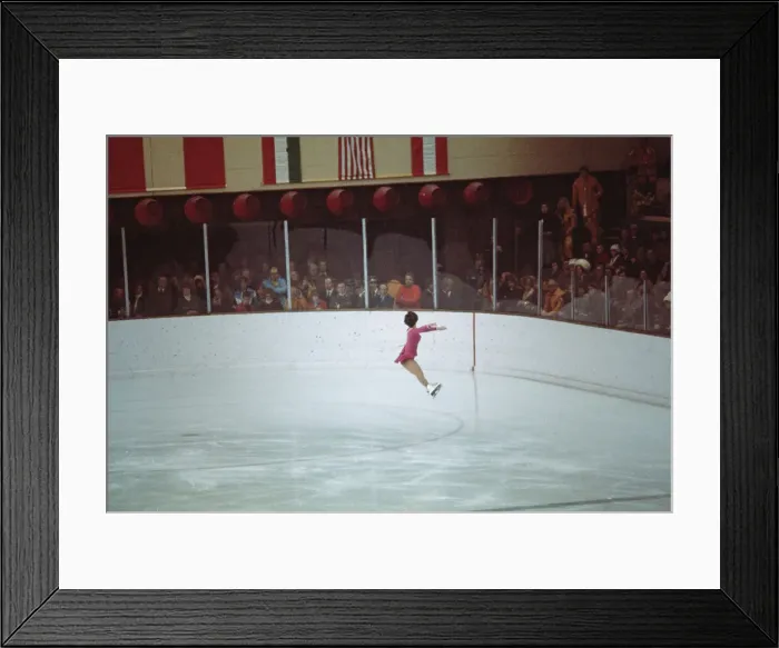 Framed Print : Figure Skater Dorothy Hamill Framed Print : Figure Skater Dorothy Hamill
