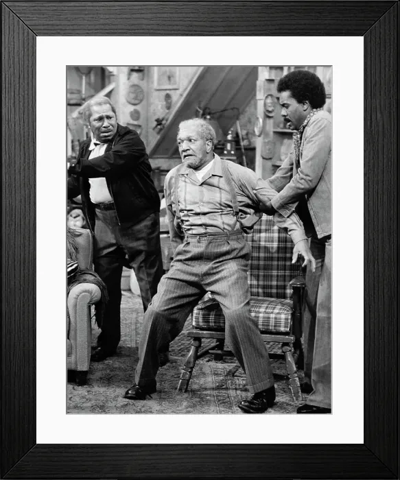 Framed Print : Scene from Sanford and Son Television Show Framed Print : Scene from Sanford and Son Television Show