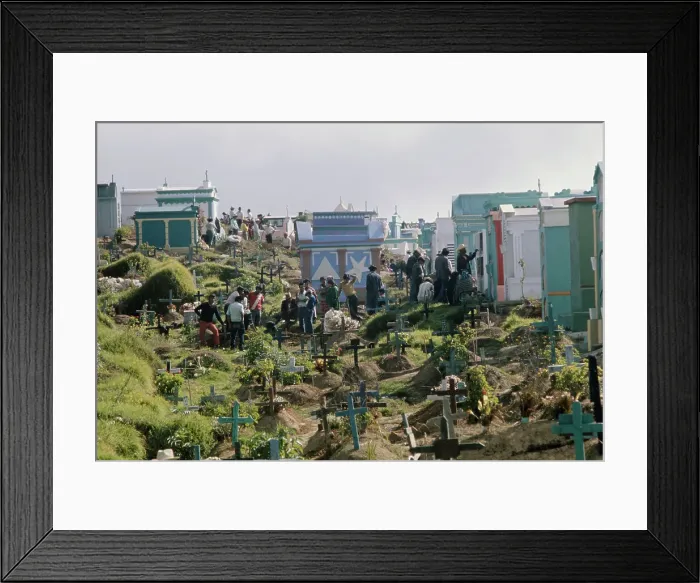 Framed Print : Aftermath Of Guatemala Earthquake Framed Print : Aftermath Of Guatemala Earthquake