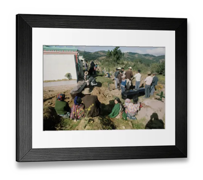 Framed Print : Aftermath Of Guatemala Earthquake Framed Print : Aftermath Of Guatemala Earthquake