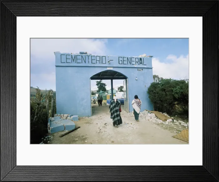 Framed Print : Aftermath Of Guatemala Earthquake Framed Print : Aftermath Of Guatemala Earthquake